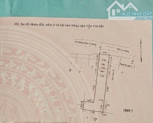 6.85 TỶ TL - ĐẤT TRỐNG- 106M2 - NỞ HẬU- HXH 6M - GIÁP TÊN LỬA-BÌNH TRỊ ĐÔNG
