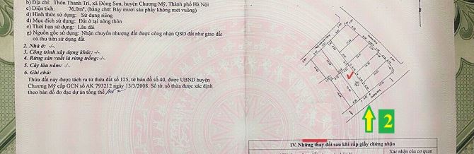 76m full thổ cư Đông Sơn, ô tô thông, chỉ  3,1 tỉ