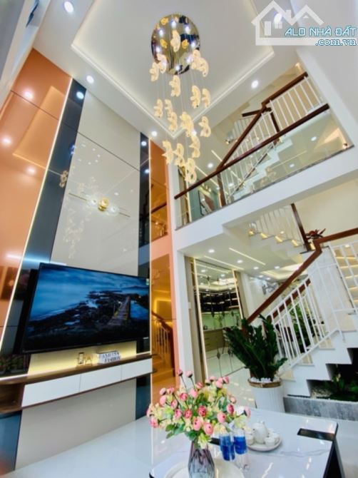 bán nhà gò vấp, p16 - 7.2 tỷ, 4 tầng full nội thất, hẻm oto đậu ngày đêm