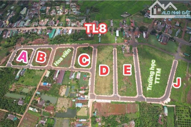 BÁN ĐẤT KHU ĐẤU GIÁ EA PỐK – CƯ M’GAR, ĐẮK LẮK - giá:1,42 tỷ