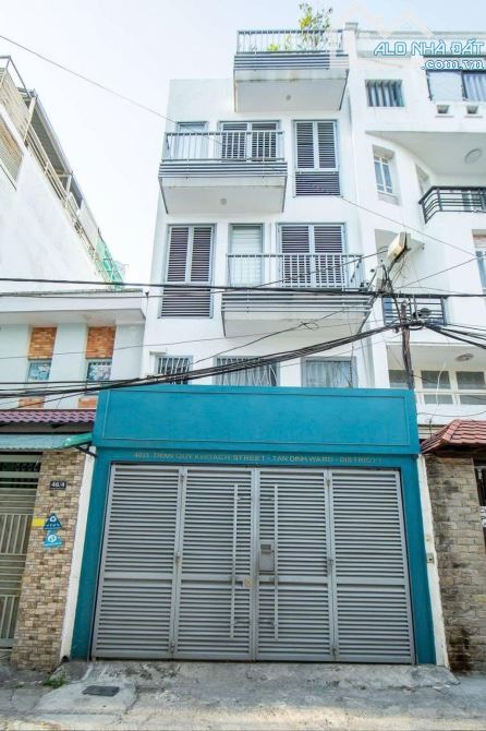 Bán Nhà CHDV HXH Trần Quý Khoách Q1, DT 4,1x15m, 6 Tầng + Thang Máy, Giá 20 tỷ