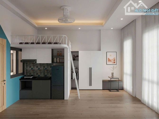 Bán CCMN Khâm Thiên, Đống Đa, 104m2*7T, MT 5.6m, 2 Thoáng, Full nội thất, DT 1.6 Tỷ/Năm
