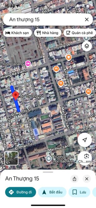 Bán lô đất MT An Thượng 15 _ Ngũ Hành Sơn_ 60m2 _ 8.5 tỷ. _   Giá: 8.5 tỷ.