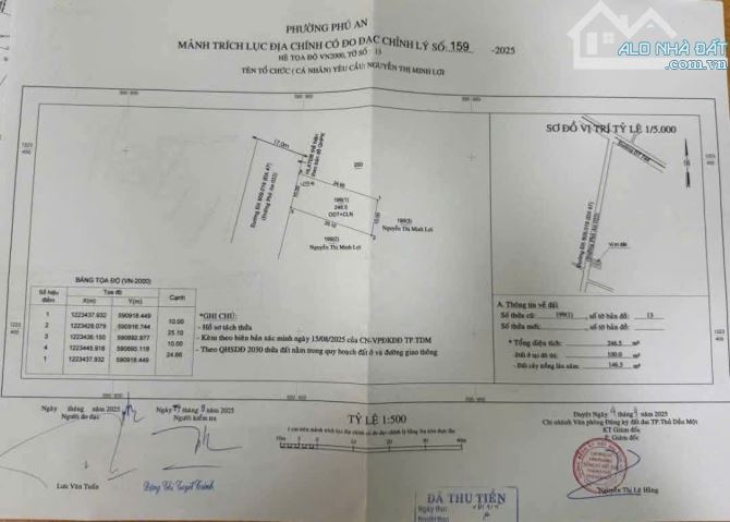 🌟 Bán đất Phú An – Đường nhựa 7m, sát trường học, giá chỉ 2 tỷ 150 🌟