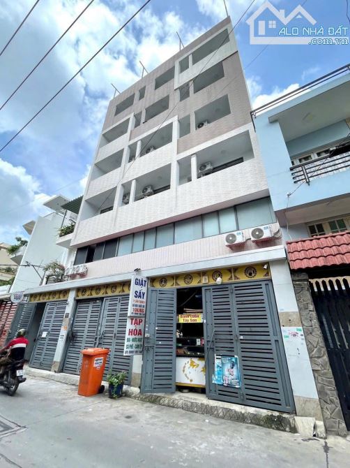 BÁN GẤP TÒA NHÀ MỚI XÂY – 7 TẦNG – HẺM XE HƠI 8M, P. PHÚ THẠNH, TÂN PHÚ
