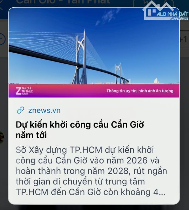 Bán lô đất mặt tiền Lương Văn Nho, Long Hoà, Cần Giờ - Đối diện KDC Phước Lộc - 5