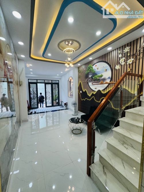 Bán nhà Đặng Nguyên Cẩn, Quận 6, 80M2, Nhà mới full nội thất - 1