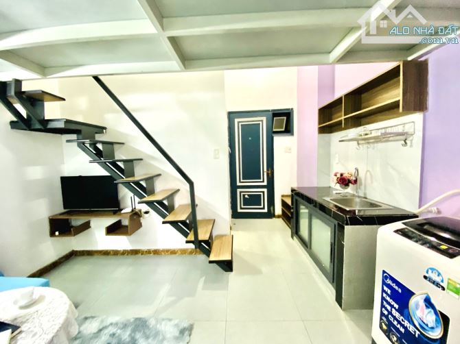 Cho thuê Duplex gác cao Full NT Ngay Lý Phục Man KcX Q7 - 1