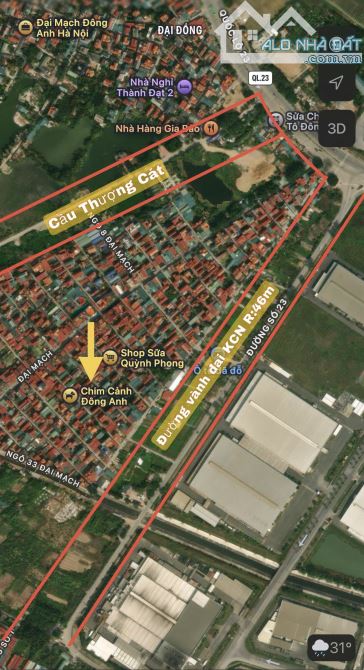 ‼️‼️‼️ MAI CHÂU - ĐẠI MẠCH - NGÕ OTO - GẦN CHỢ - 200m RA DỰ ÁN CẦU THƯỢNG CÁT - GIÁ 8x tr/ - 1