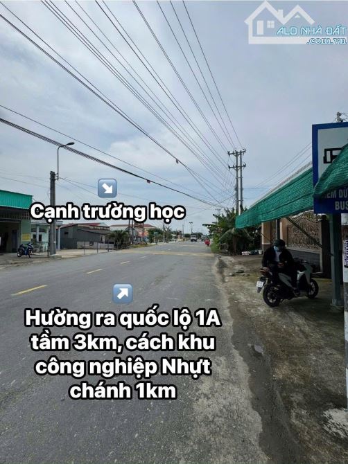 2264m2 có 358m2 thổ mặt tiền nhựa 832 ngay trường học an nhựt Tân trụ 6,4 tỷ ngộp - 1