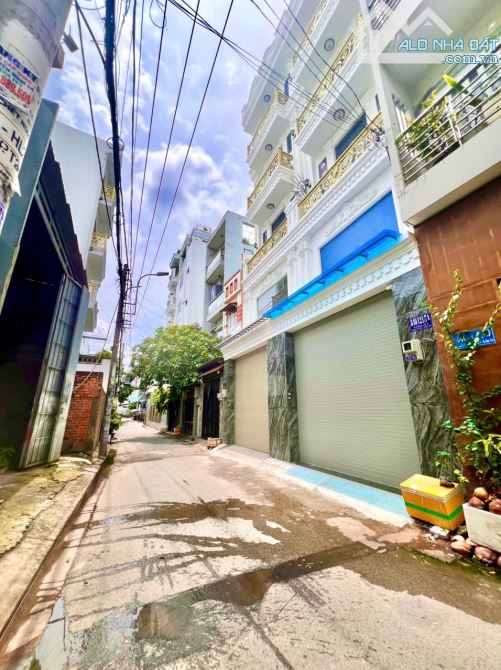 Chỉ 5T3, nhà đẹp 4 x 16m- hẻm nhựa xe hơi thông Hương Lộ 2, gần Tân Phú, Q6, Q11. - 1
