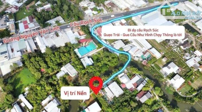 BÁN NỀN - Diện Tích RỘNG & ĐẸP - GIÁ RẺ (NẰM KẾ cầu RẠCH SÚC NG.V.LINH) - 1