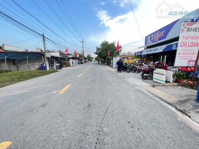 Bán đất mặt tiền Bà Lăng xã Tân An Hội Giáp Thị Trấn Củ Chi 5x48 241m2 thổ 100m2 - 1