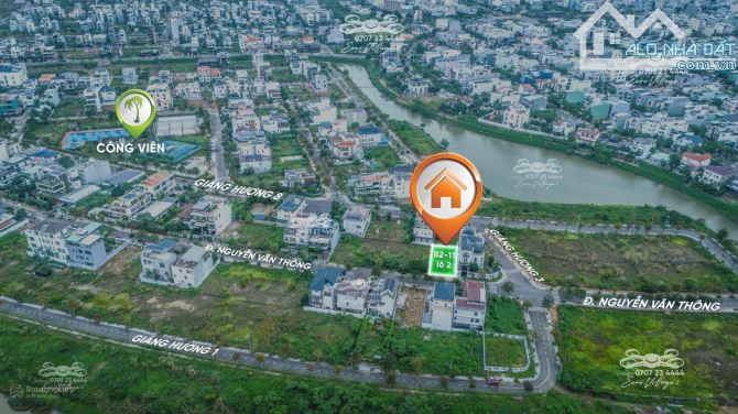 RẺ HƠN THỊ TRƯỜNG 300TR - DUY NHẤT 1 LÔ BIỆT THỰ KHU EURO VILLA 2 - ĐÁNG MUA NHẤT - 1