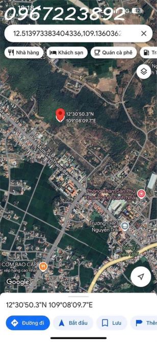 Bán đất Ninh Hoà gần 2.5ha đất RSX trung tâm đường 16/7 thị xã Ninh Hoà quy hoạch đô thị - 1