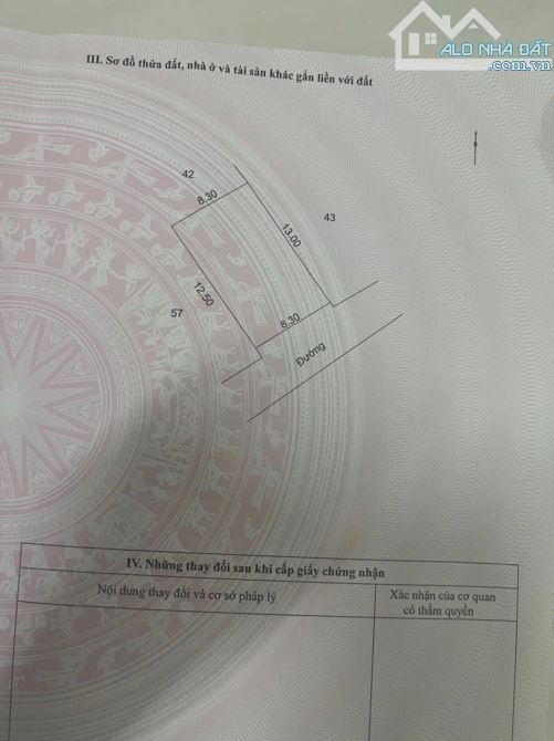Tài chính 2,x tỷ đồng sở hữu ngay 52,2m2 đất ở sát đấu giá Hoàng Trạch - Mễ Sở - Văn Giang - 1