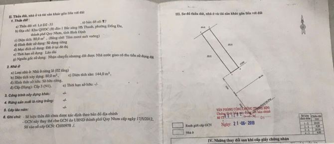 Bán nhà 2,5 mê như hình, ngay mặt tiền đường Chính Huỳnh Tấn Phát, Quy Nhơn - 1