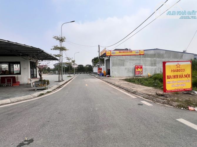 Bán 110m2 đất đấu giá cạnh trường tiểu học xã Tân Dân, Khoái Châu, sổ đỏ đẹp, giá đẹp - 1