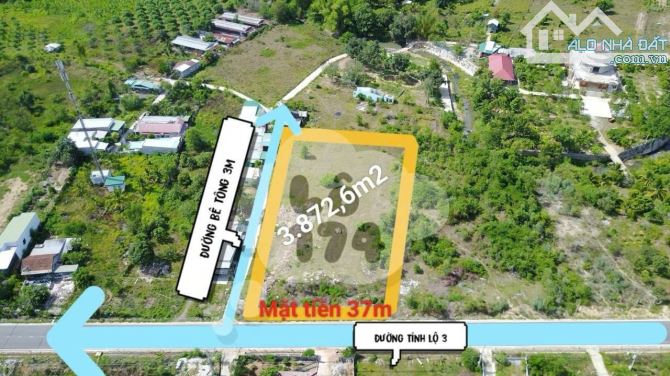SỠ HỮU LÀM KHO NHÀ XƯỞNG - PHÂN LÔ. CHỦ CẦN BÁN MẶT TIỀN TỈNH LỘ 3. TIỀM NĂNG PHÁT TIỂNẠNH - 1