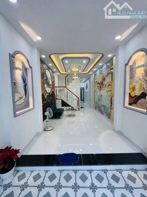 Bán nhà Đặng Nguyên Cẩn, Quận 6, 80M2, Nhà mới full nội thất - 2