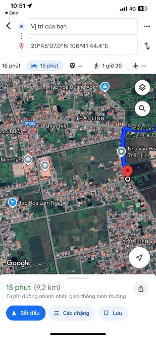 Lô góc 96,3m2 trục thôn Thấp Linh, Minh Tân, Kiến Thụy gần Ga Nam Hải Phòng - 2