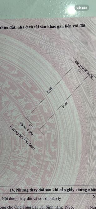 Bán Lô Đất mặt tiền Bùi Tấn Diên 10m5 - Khu Dt Phước Lý Liên Chiểu - 2
