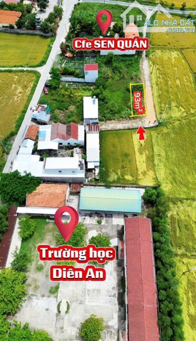 🎉Bán lô góc Diên An-Diên Khánh đường oto 6m gần Võ Nguyên Giáp - 2