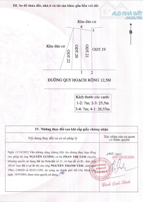 Bán lô đất 181m2 đường Nguyễn Du view sông Hoài Hội An - 2