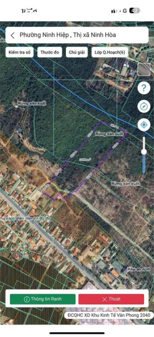 Bán đất Ninh Hoà gần 2.5ha đất RSX trung tâm đường 16/7 thị xã Ninh Hoà quy hoạch đô thị - 2