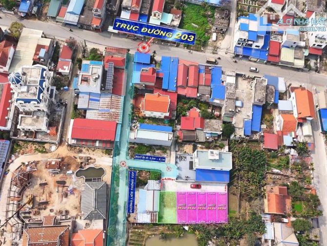 Bán lô đất 54,2m tại TDP Đầu Cầu, Hoa Động, Thủy Nguyên, Hải Phòng giá chỉ 1 tỷ 7xx - 2