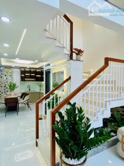 bán nhà gò vấp, p16 - 7.2 tỷ, 4 tầng full nội thất, hẻm oto đậu ngày đêm - 2