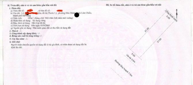 💎Cần bán lô đất MT Phước Lý 6,P Hòa Minh,Quận Liên Chiểu. Đà Nẵng - 2