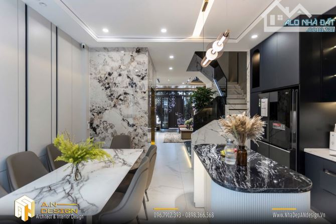 Bán nhà 4tầng mặt tiền Bùi Phùng VCN Phước Hải 75m2(5*15) giá 11.9tỷ - 3
