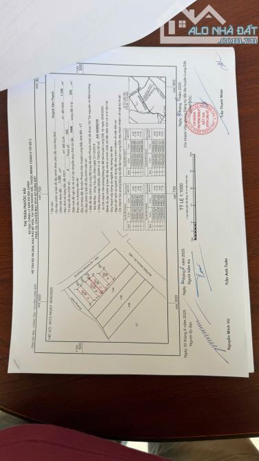 BÁN ĐẤT XÃ PHƯỚC HẢI - TP HỒ CHÍ MINH; VIEW NÚI MINH ĐẠM - CÁCH BIỂN 4KM  📐3 LÔ LIÊN KỀ - 3