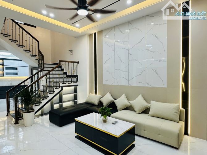 Bán Nhà 3 tầng xây mới đẹp phong cách hiện đại ngõ phố Hàn Thượng, phường Thành Đông, TP H - 4