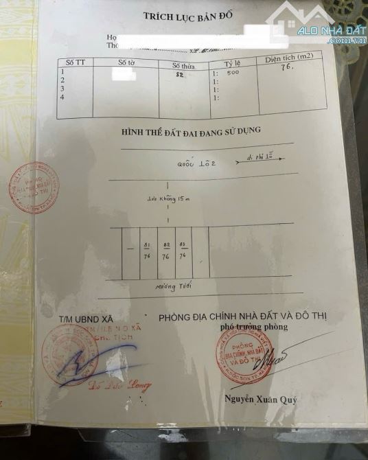 ‼️‼️‼️ ĐẤT KINH DOANH - MẶT ĐƯỜNG QL3 - PHÚ MINH - SÓC SƠN - 76m2 ‼️ - 4