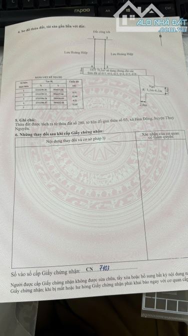 Bán lô đất 54,2m tại TDP Đầu Cầu, Hoa Động, Thủy Nguyên, Hải Phòng giá chỉ 1 tỷ 7xx - 4