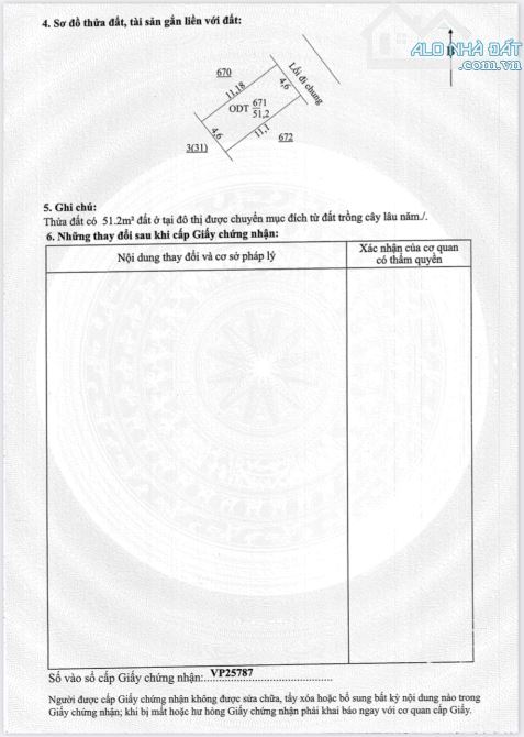 Chính chủ bán đất Quất Lâm, ô tô tránh, 2 thoáng, gần Biển, sát KCN 52m2 giá 900 tr - 4