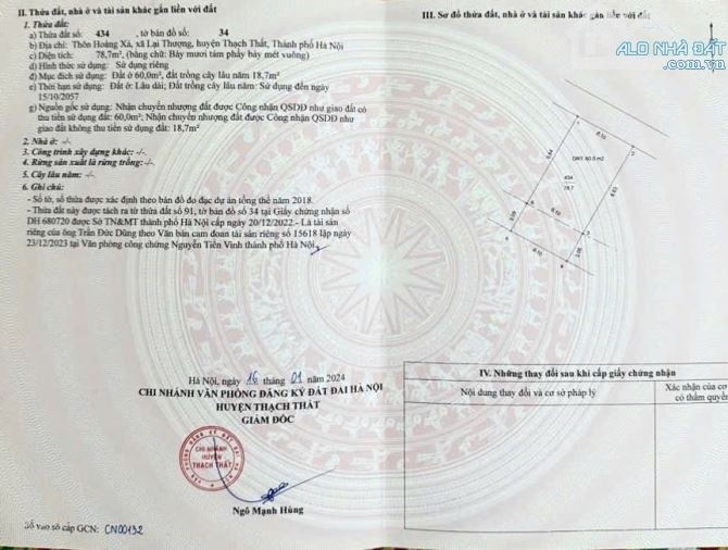 CHỈ LOANH QUANH 1,6XTY RẺ HƠN XUNG QUANH 3-4 GIÁ CÓ NGAY 78M ĐẤT HOÀ LẠC - 4