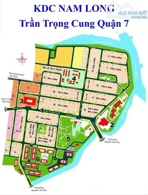Chuyên bán biệt thự Nam Long, Trần Trọng Cung, Võ Thị Nhờ, quận 7 - 4