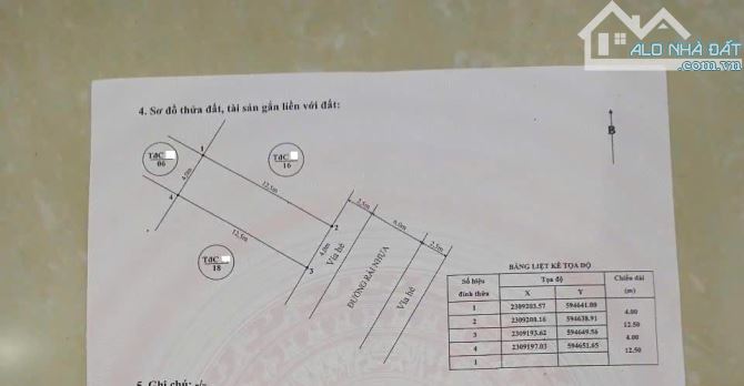 🏡 BÁN ĐẤT TĐC XI MĂNG – SỞ DẦU, HỒNG BÀNG diện tích 50m² Giá chỉ: 3,6 tỷ - 4