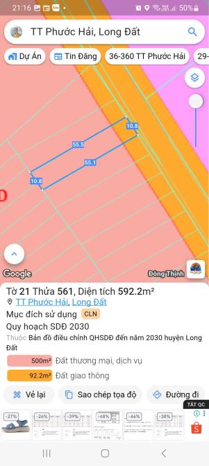 BÁN ĐẤT VIEW NÚI MINH ĐẠM HỒ SỞ BÔNG - ĐI BIỂN CHỈ 3KM PHÙ HỢP LÀM Homstay nghỉ dưỡng - 5