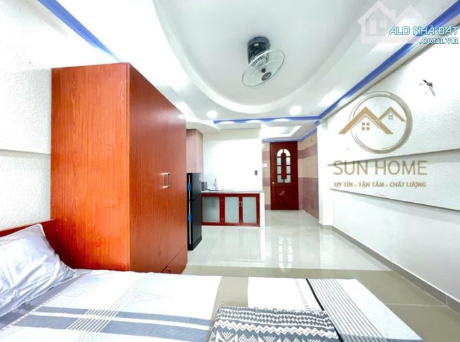 Studio cửa sổ trời - full nội thất - siêu rộng quận 10 - 5