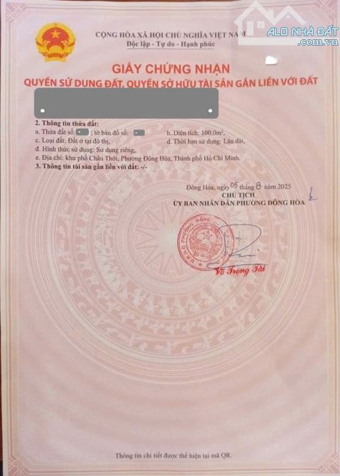 10Tỷ TL🔥Bán 2 lô đất Liền Kề, 2MT đường Song Hành Quốc Lộ 1K Châu Thới p.Bình An Tp.Dĩ An - 5