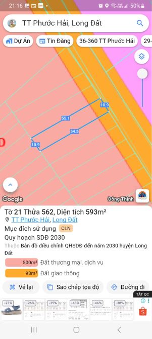 BÁN ĐẤT VIEW NÚI MINH ĐẠM HỒ SỞ BÔNG - ĐI BIỂN CHỈ 3KM PHÙ HỢP LÀM Homstay nghỉ dưỡng - 6