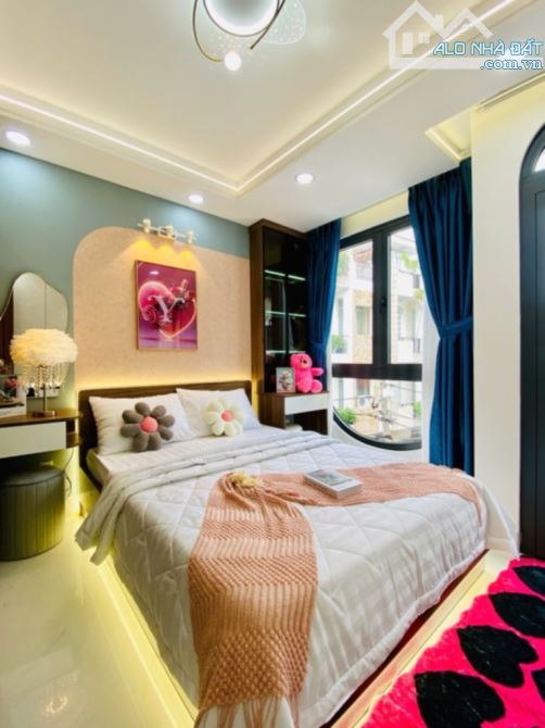 bán nhà gò vấp, p16 - 7.2 tỷ, 4 tầng full nội thất, hẻm oto đậu ngày đêm - 6