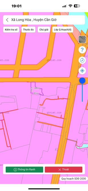 Bán lô đất mặt tiền Lương Văn Nho, Long Hoà, Cần Giờ - Đối diện KDC Phước Lộc - 3