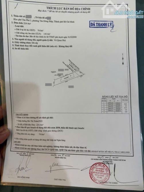 Đất gần chợ Tân Bình, phường Tân Bình, TP Dĩ An. - 8