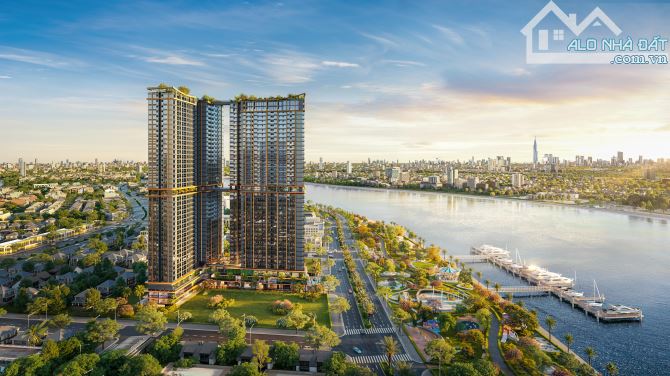 A&T Sài Gòn Riverside sát TPHCM Căn Hộ View Sông Cận Kề, Bàn Giao Full Nội Thất Cao Cấp