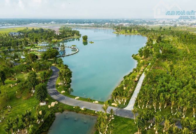 Ngộp ngân hàng cần sang gấp lô đất tái định cư, Bến Lức, 1tỷ2, sổ riêng, gần Eco Retreat - 2